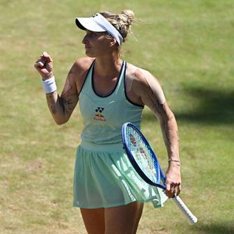 Markéta Vondroušová - Uns Džábirová, Berlín 2025