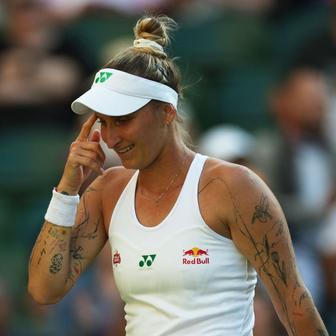 Markéta Vondroušová ve druhém kole Wimbledonu 2025
