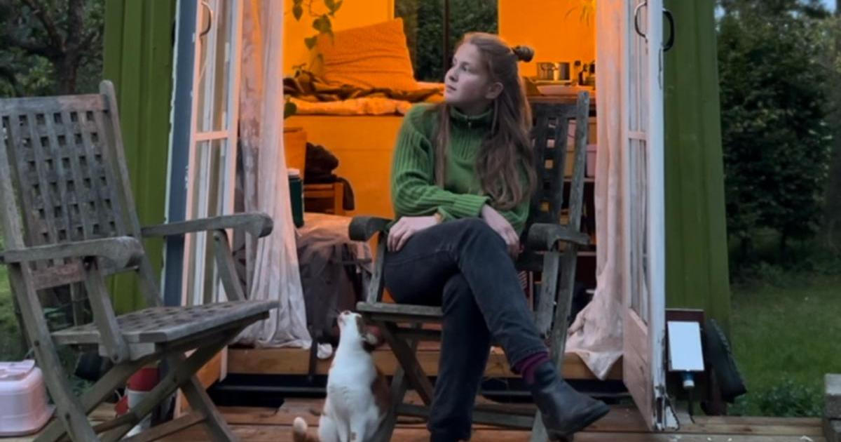 Bydlení za 92 tisíc korun. Sedmadvacetiletá Veerle Hedwigová si ho nemůže vynachválit