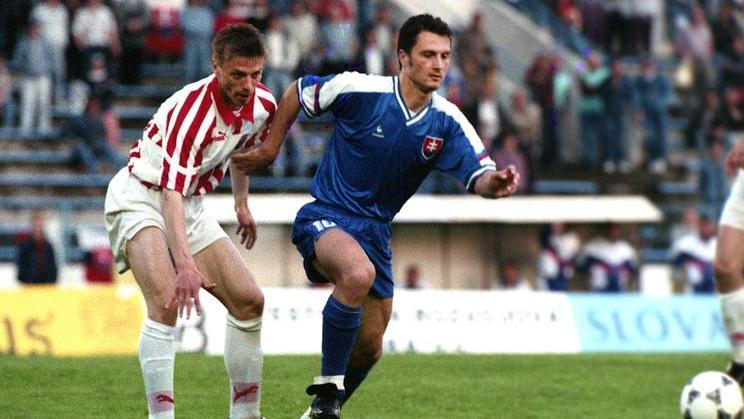 Fotbal - Reprezentace - Přátelské utkání - Slovensko - Česká republika (8.5.1995)