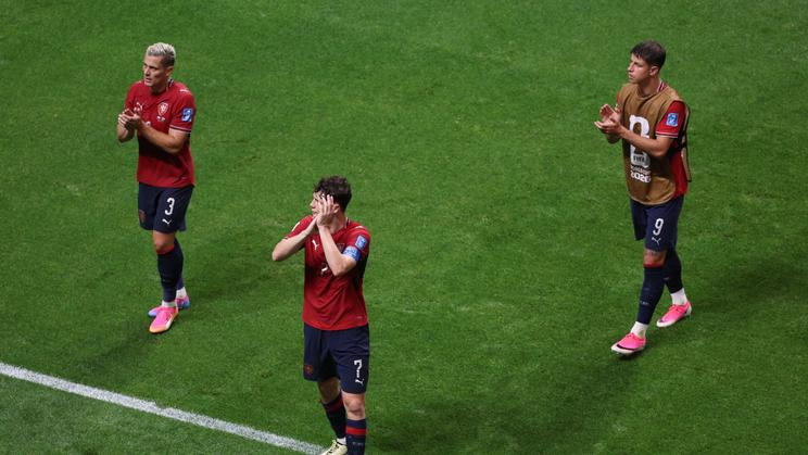 Čeští fotbalisté po utkání s Jižní Afrikou na MS ve fotbale