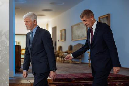 Prezident Petr Pavel se setkal s premiérem Andrejem Babišem