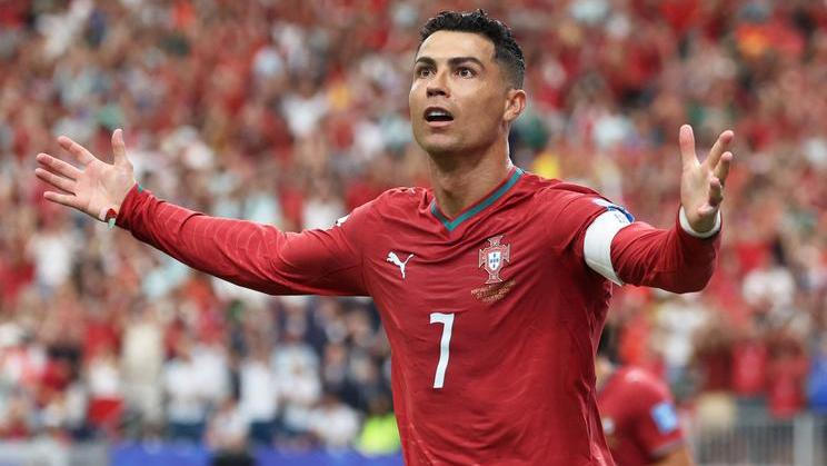 Cristiano Ronaldo v utkání proti Uzbekistánu na MS 2026