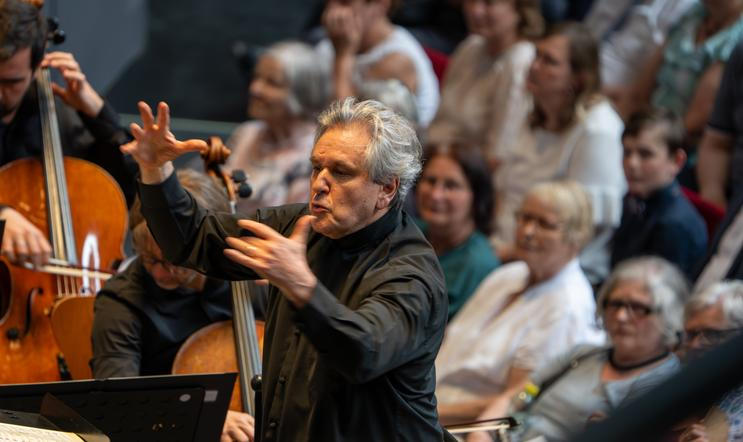Koncert London Symphony Orchestra na Smetanově Litomyšli.