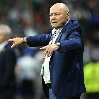 Miroslav Koubek v zápase Česko - Mexiko na MS 2026