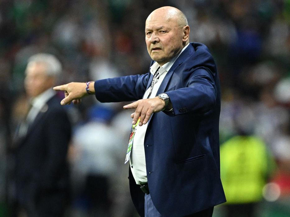 Miroslav Koubek v zápase Česko - Mexiko na MS 2026