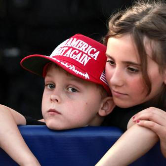 U.S. President Trump attends a rally to kick off the 'Great American State Fair' in Washington