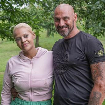 Charlotte Štiková s manželem Martinem Stefanem