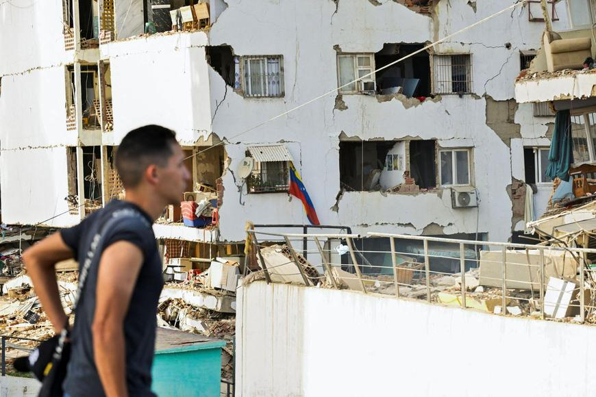 Počet obětí zemětřesení ve Venezuele stoupl na 589. Kolem 40 tisíc lidí se pohřešuje