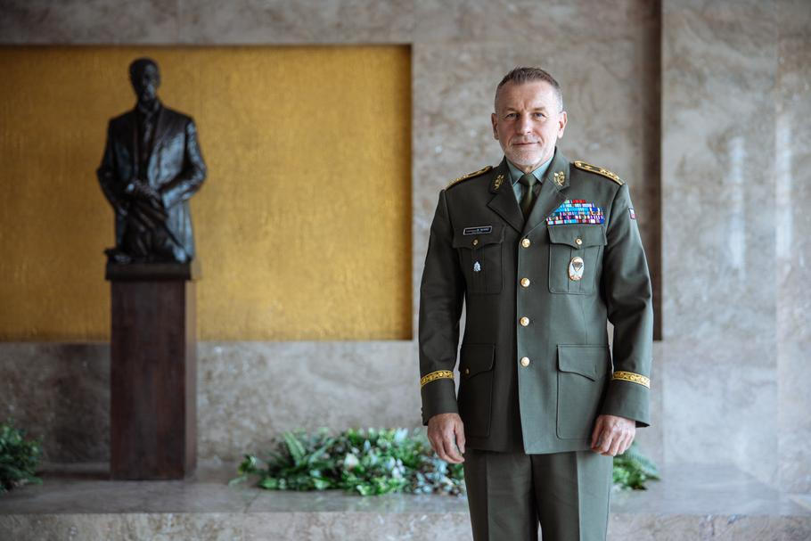 Generálporučík Miroslav Hlaváč, náčelník Generálního štábu Armády České republiky