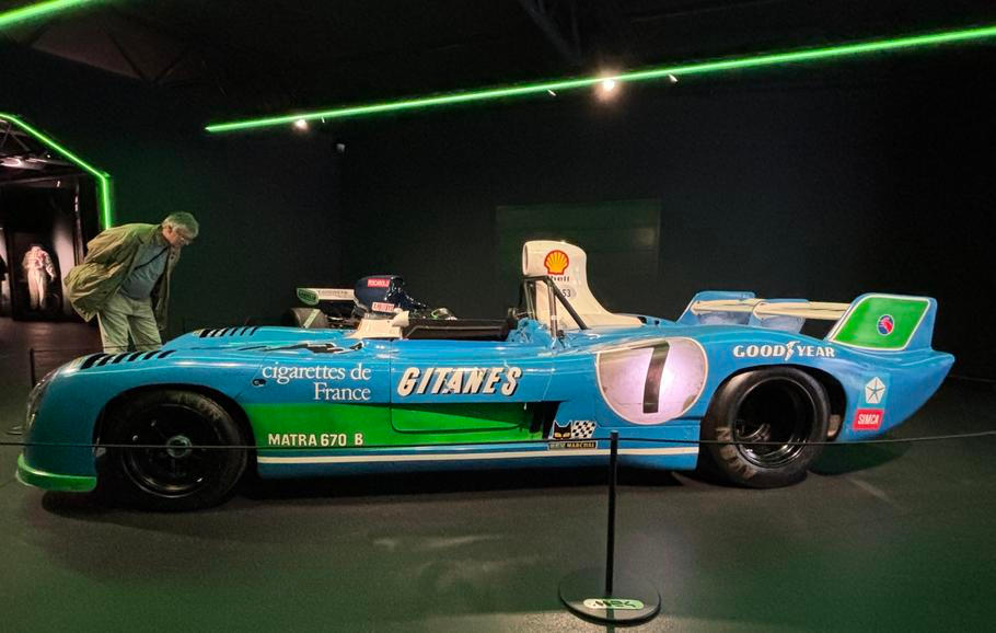 Tohle je Le Mans na začátku 70. let. Prototyp Matra-Simca.