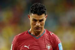 Cristiano Ronaldo z Portugalska v zápase s Kolumbií na MS 2026