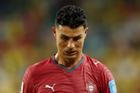 Cristiano Ronaldo z Portugalska v zápase s Kolumbií na MS 2026