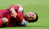 Cristiano Ronaldo z Portugalska v zápase s Kolumbií na MS 2026
