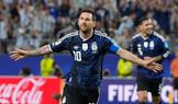 Lionel Messi slaví gól v zápase MS 2026 Argentina - Jordánsko.