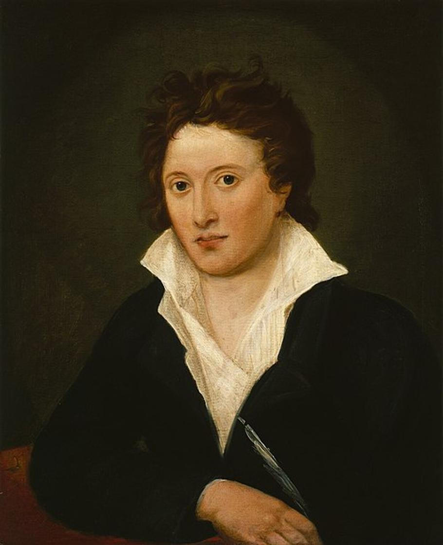 Percy Bysshe Shelley byl jedním z nejvýznamnějších představitelů anglického romantismu, proslulý lyrickou poezií i svými radikálními názory na politiku a společnost.