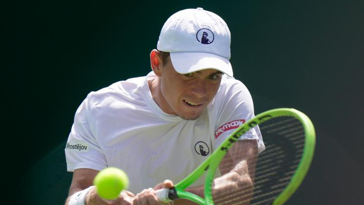 Dalibor Svrčina v 1. kole Wimbledonu 2026