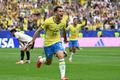 Gabriel Martinelli slaví vítězný gól v osmifinále MS 2026 Brazílie - Japonsko