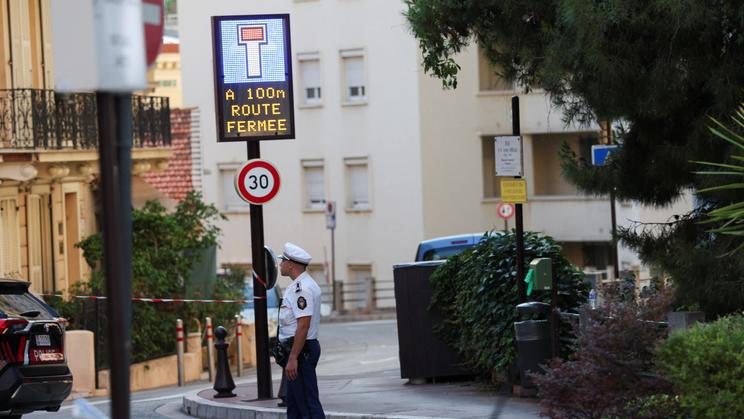 Aftermath of an explosion in Monaco