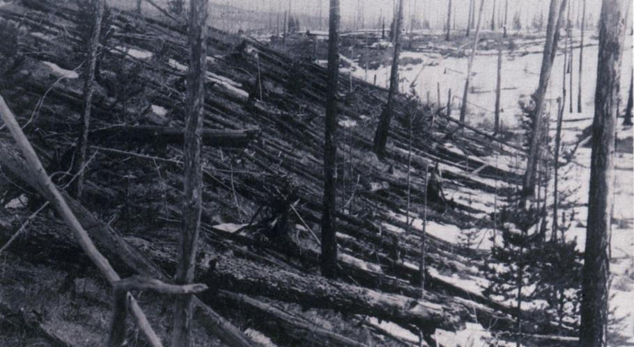 tunguska sibiř tunguzská událost