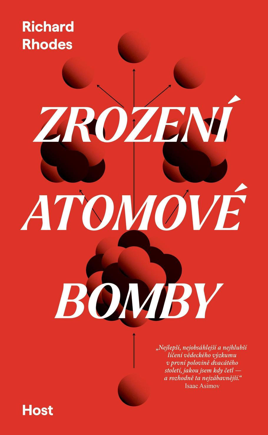 Obálka knihy Zrození atomové bomby.