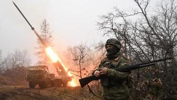 Russia Ukraine Military Operation Uragan Artillery Unit