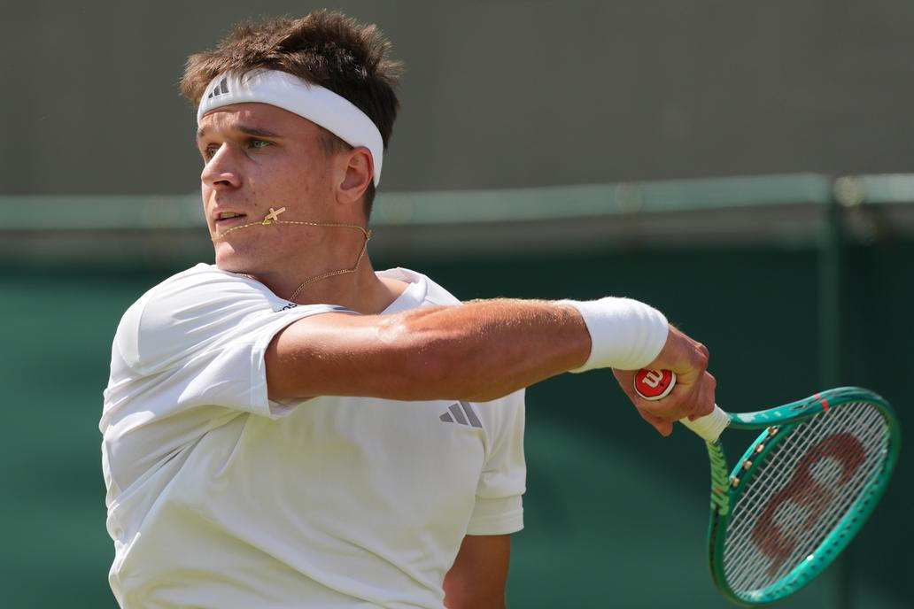 Jakub Menšík v 1. kole Wimbledonu 2026