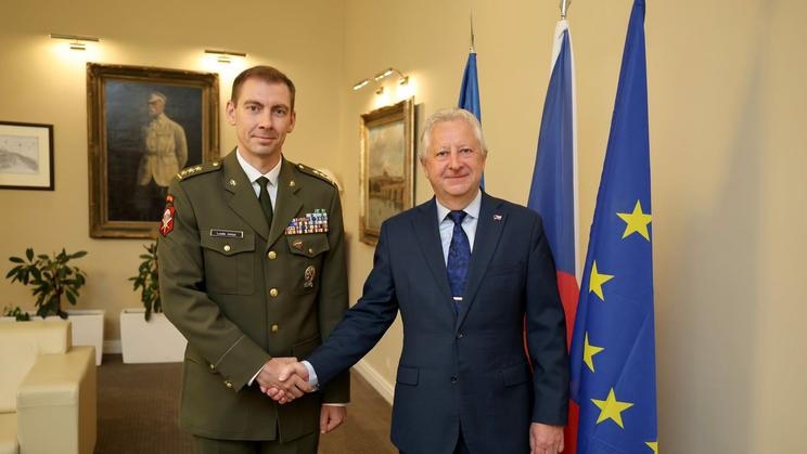 Nový ředitel ÚVN Luděk Hána, Ministerstvo obrany, Praha 1. 7. 2026
