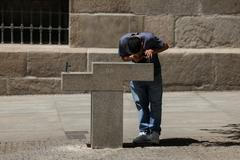 FILE PHOTO: Heatwave in Madrid