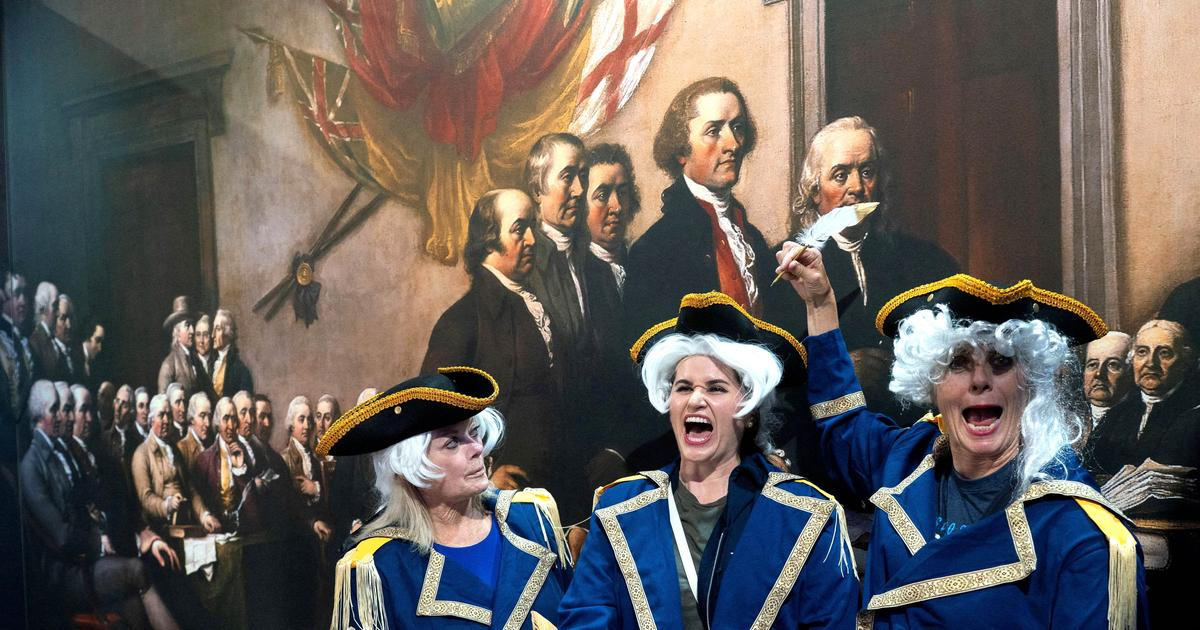 Obrazem: Potěmkinova vesnice po americku. Tak vypadají oslavy 250 let USA