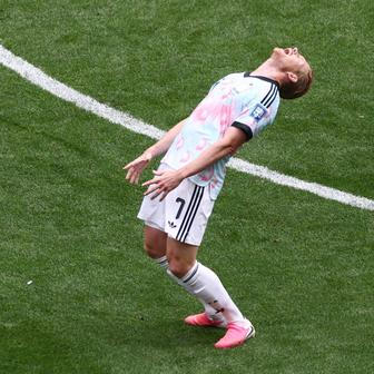 Kevin De Bruyne v osmifinále MS 2026 Belgie - Senegal