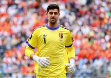 Thibaut Courtois v osmifinále MS 2026 Belgie - Senegal