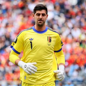 Thibaut Courtois v osmifinále MS 2026 Belgie - Senegal