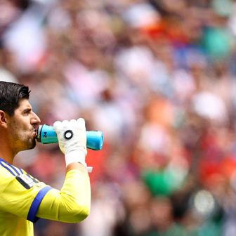 Thibaut Courtois v osmifinále MS 2026 Belgie - Senegal
