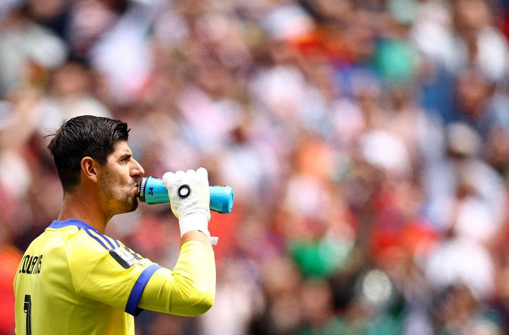 Thibaut Courtois v osmifinále MS 2026 Belgie - Senegal