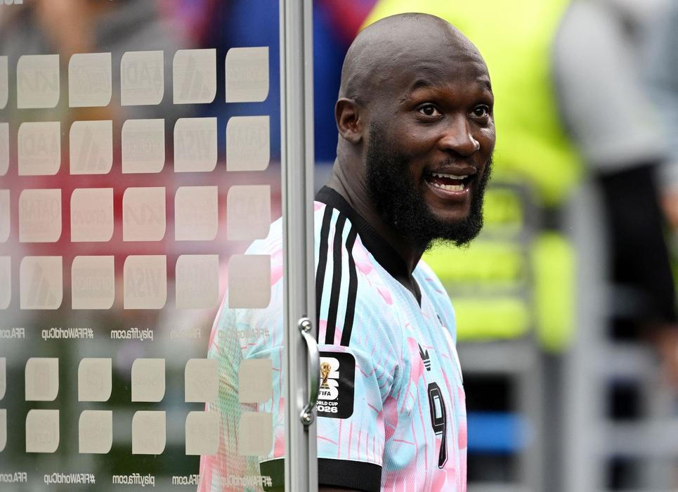 Romelu Lukaku v osmifinále MS 2026 Belgie - Senegal