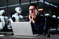 Ai,Robot,Replacing,Human,Roles,In,Business,With,Efficiency,And