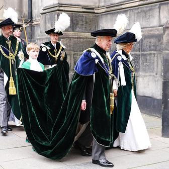 King visits Scotland for Holyrood Week
