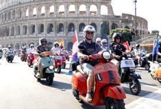 Vespa turns 80 with four-day Rome celebration, parade through capital