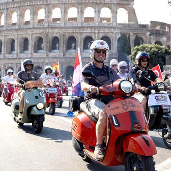 Vespa turns 80 with four-day Rome celebration, parade through capital