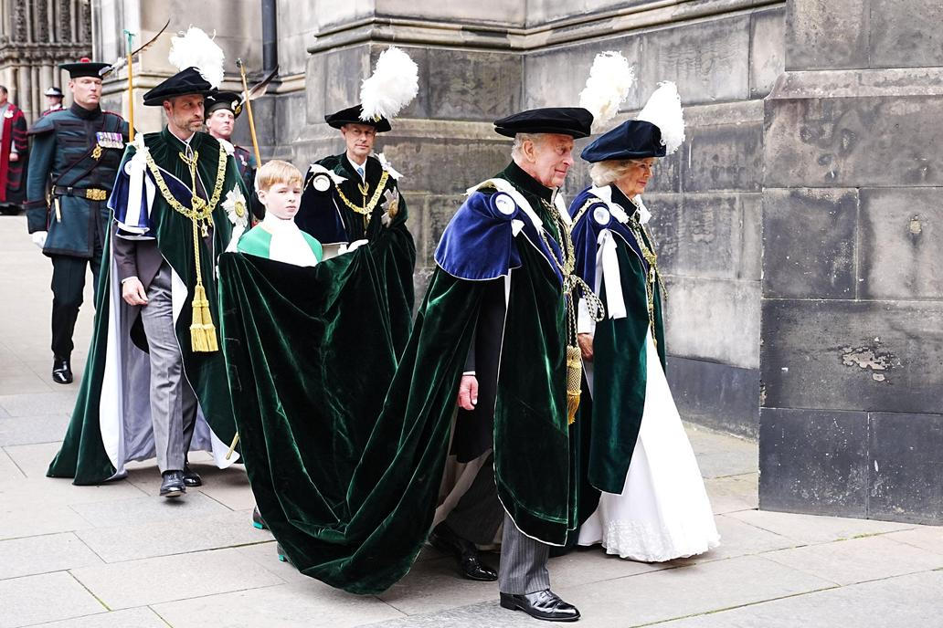 King visits Scotland for Holyrood Week