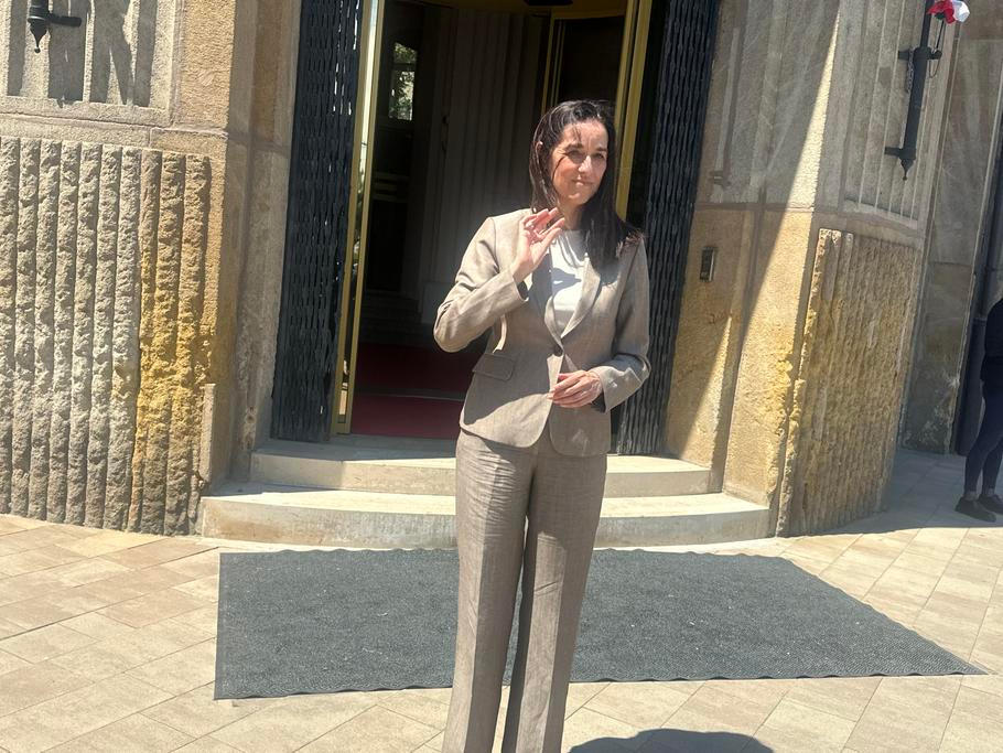 Nová ministryně zahraničí Maďarska Anita Orbánová (shoda jmen s bývalým premiérem je náhodná).