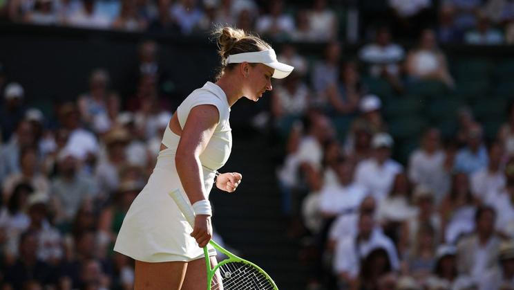 Barbora Krejčíková ve 2. kole Wimbledonu 2026