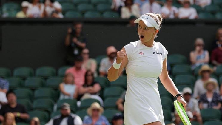 Barbora Krejčíková ve 2. kole Wimbledonu 2026
