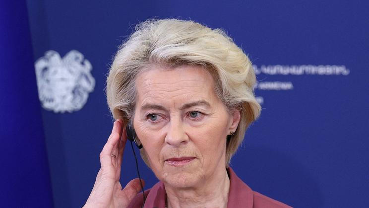 Armenian Prime Minister Pashinyan and European Commission President von der Leyen meet in Yerevan