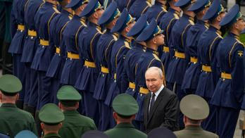 Russian President Putin attends a wreath-laying ceremony in Moscow
