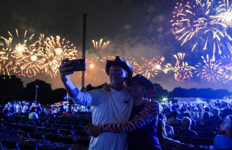 Freedom 250's Salute to America as the United States celebrates its 250th anniversary on Independence Day