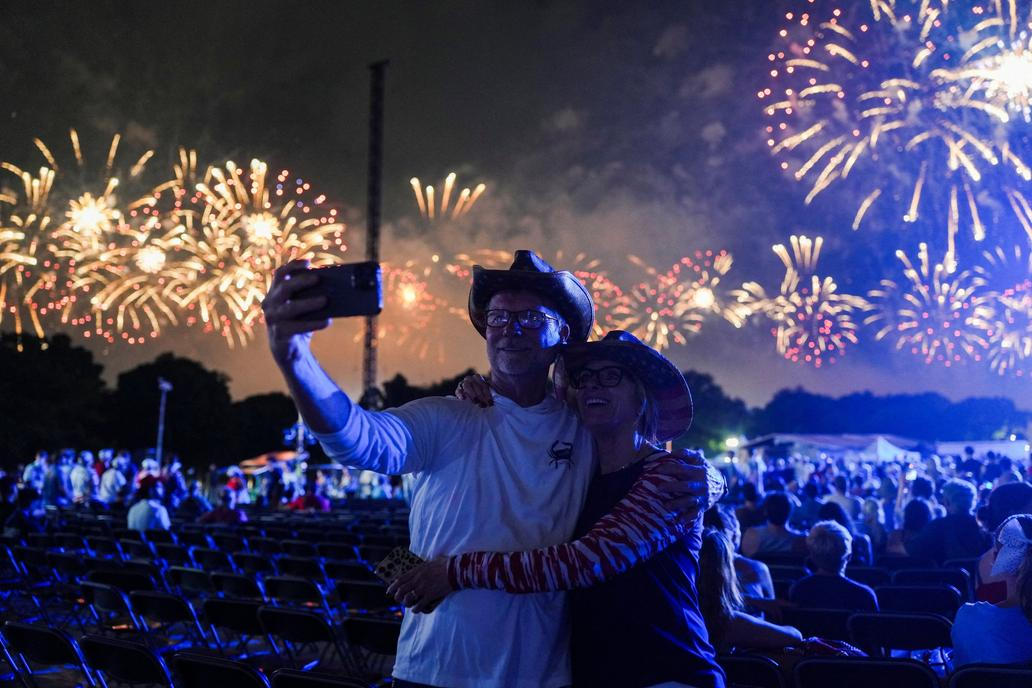 Freedom 250's Salute to America as the United States celebrates its 250th anniversary on Independence Day