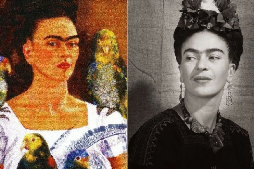 Tělo v troskách, duše v barvách. Proč se Frida Kahlo zapletla s marxistou Trockým?