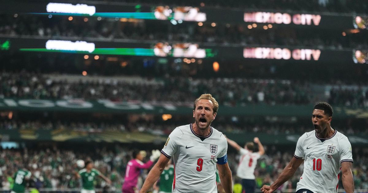 Angličané ustáli mexickou vřavu i vyloučení. Kane dal šestý gól